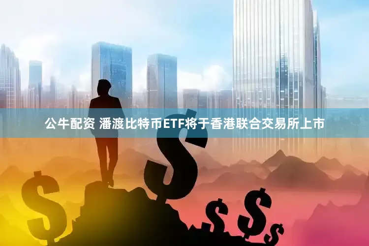 公牛配资 潘渡比特币ETF将于香港联合交易所上市